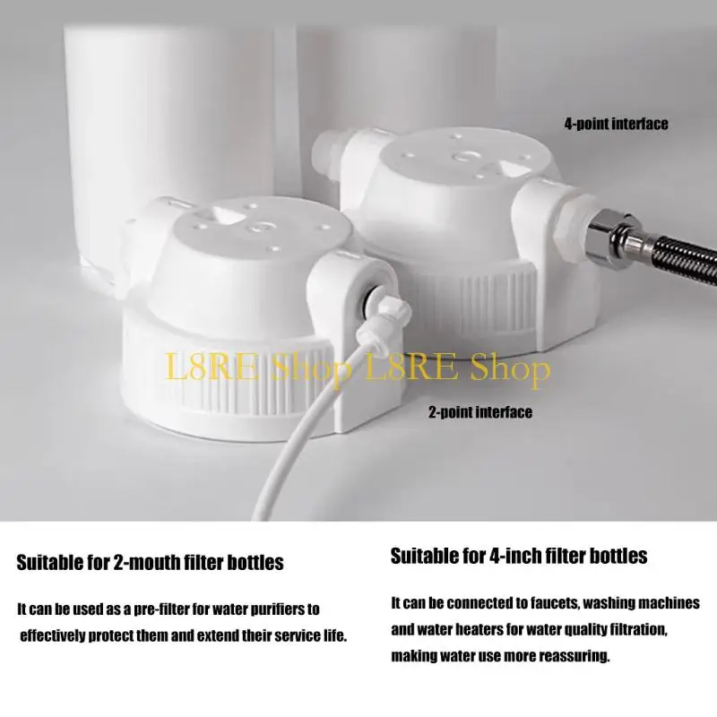 L8RE Water Depurator Bottle Thickened Detonation Proof Kitchen Water Sediment Filter Replacement Depurator Accessories Drinking