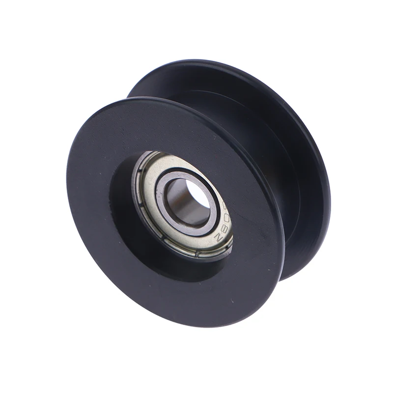 Polea mecánica acanalada de Metal, rueda rodante de ranura en H, accesorios mecánicos de conducción, 1 piezas, 6088ZZ