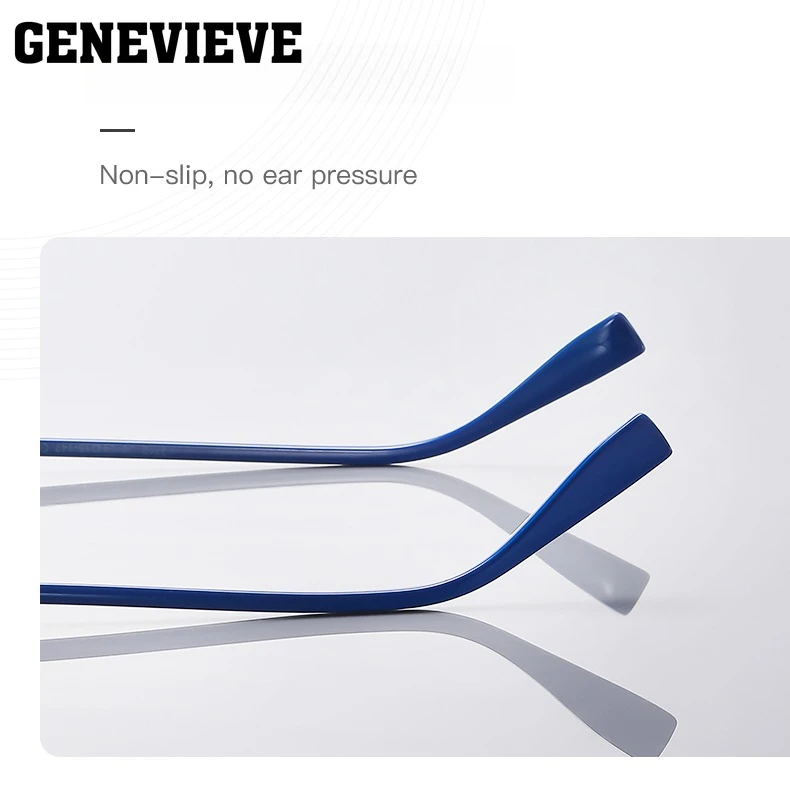 جنيف شخصية فراشة اللونية الضوء الأزرق قصر النظر نظارات التقدمية متعددة البؤر للتخصيص وصفة طبية PFD2112 #5