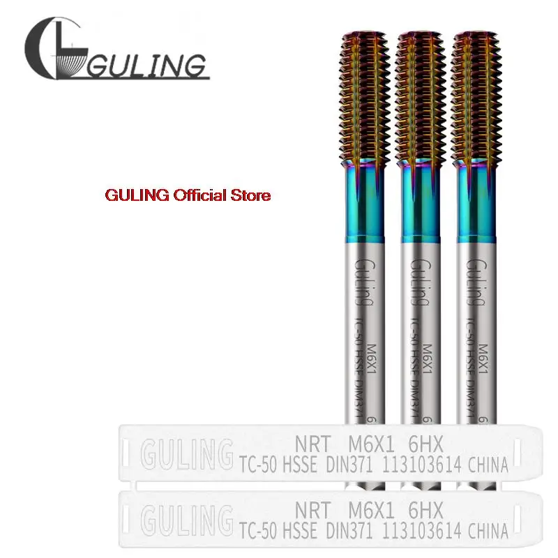 Imagem -02 - Guling-rolo Padrão Que Forma a Torneira Parafuso da Máquina Torneiras da Linha Hsse-m42 Ruído 371 376 m2 M2.5 m3 m4 m5 m6 m8 M10 M12 1pc