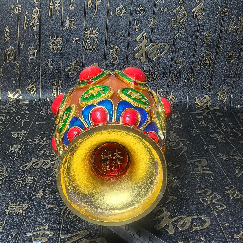 Vintage Painted Gilded Eight T - Art Craft Clay recension och pris