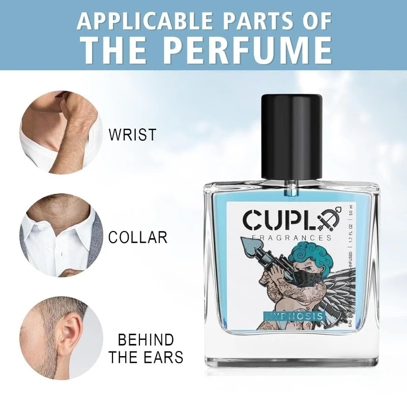 50 مللي كيوبيد-2.0 عطر فرمون للتنويم المغناطيسي يدوم طويلاً ناضج منومة غنية عطر هومبر يجذب النساء #1