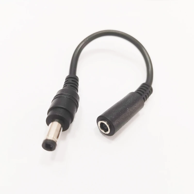 NCHTEK DC 5.5x2.5mm Male to 4.5x3.0mm Female Power Plug Cable / Cord About 15CM / 1PCS