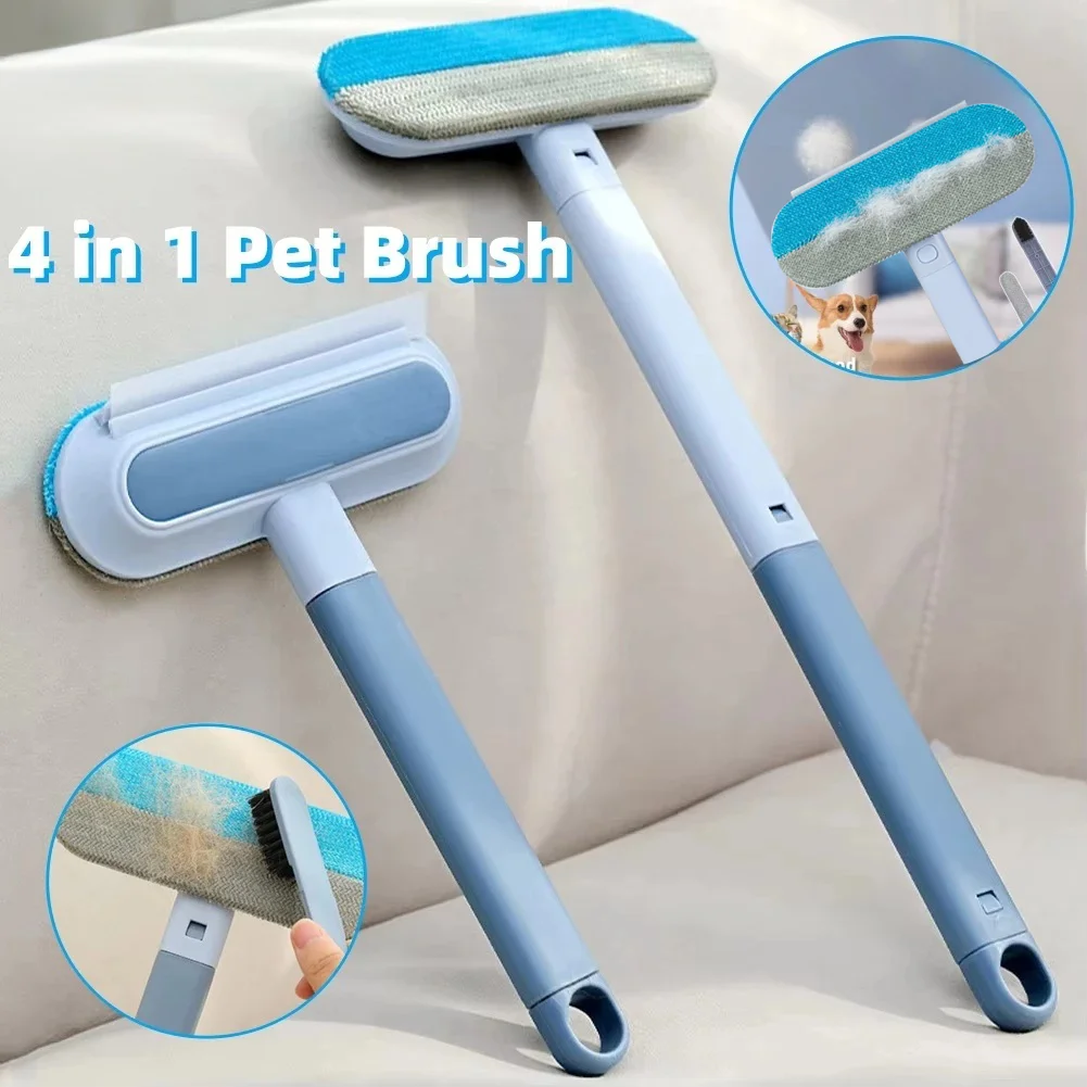 Ferramenta de Remoção de Pelos xPet 4 em 1, Removedor de Pelos de Gato para Sofá, Carro, Roupas, Móveis, Carpete e Cama