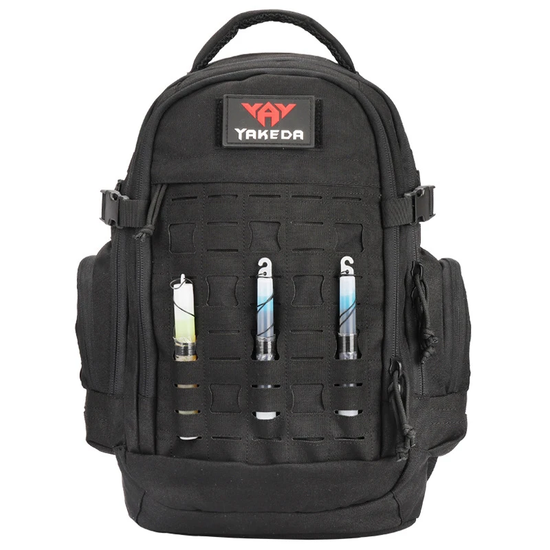 

YAKEDA Molle Tactical Backpack Large Capacity 600D Camouflage Sports Bag use for Outdoor Travel Hiking and Camping