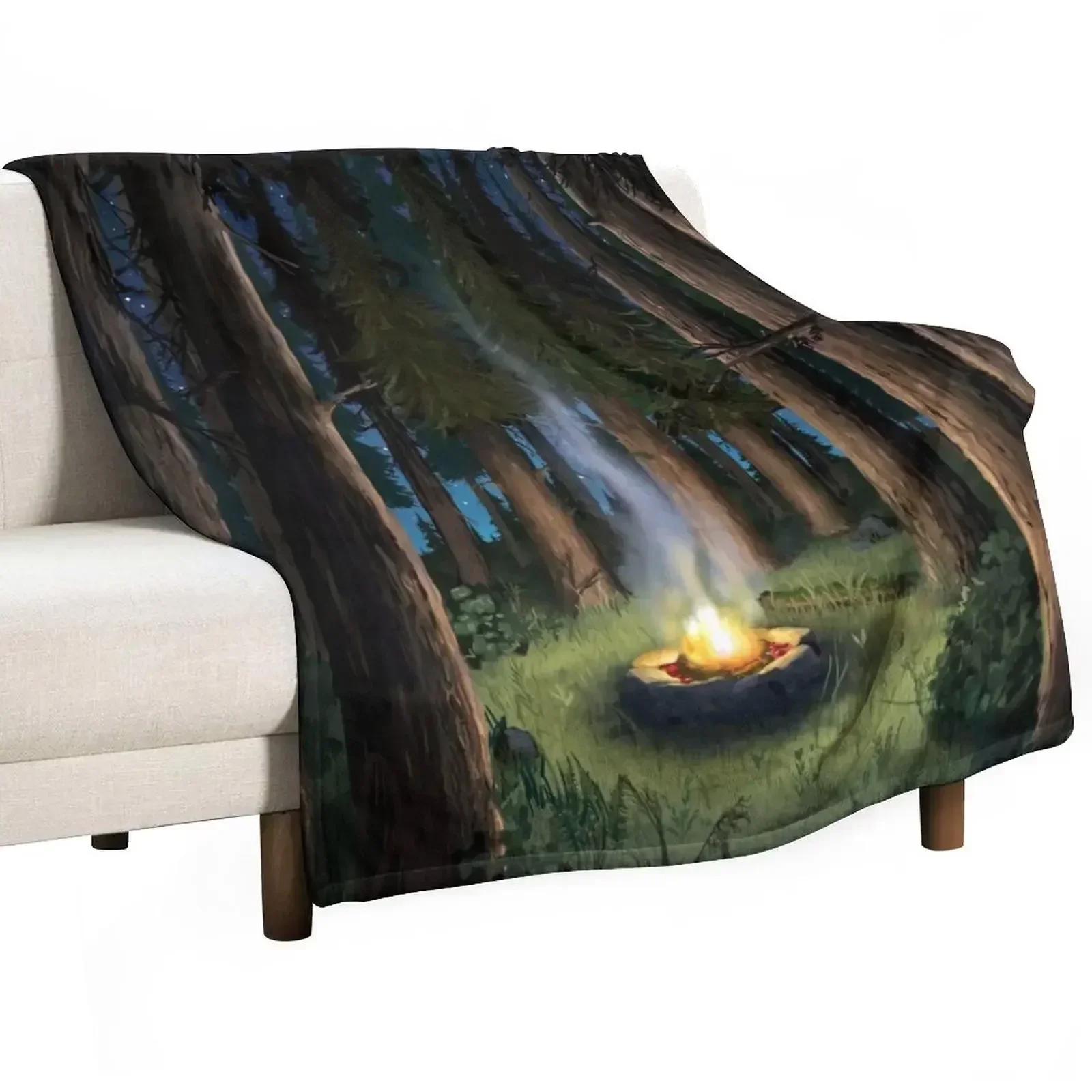 

Outer Wilds Throw Blanket Flannel Sleeping Bag Hairys Blankets