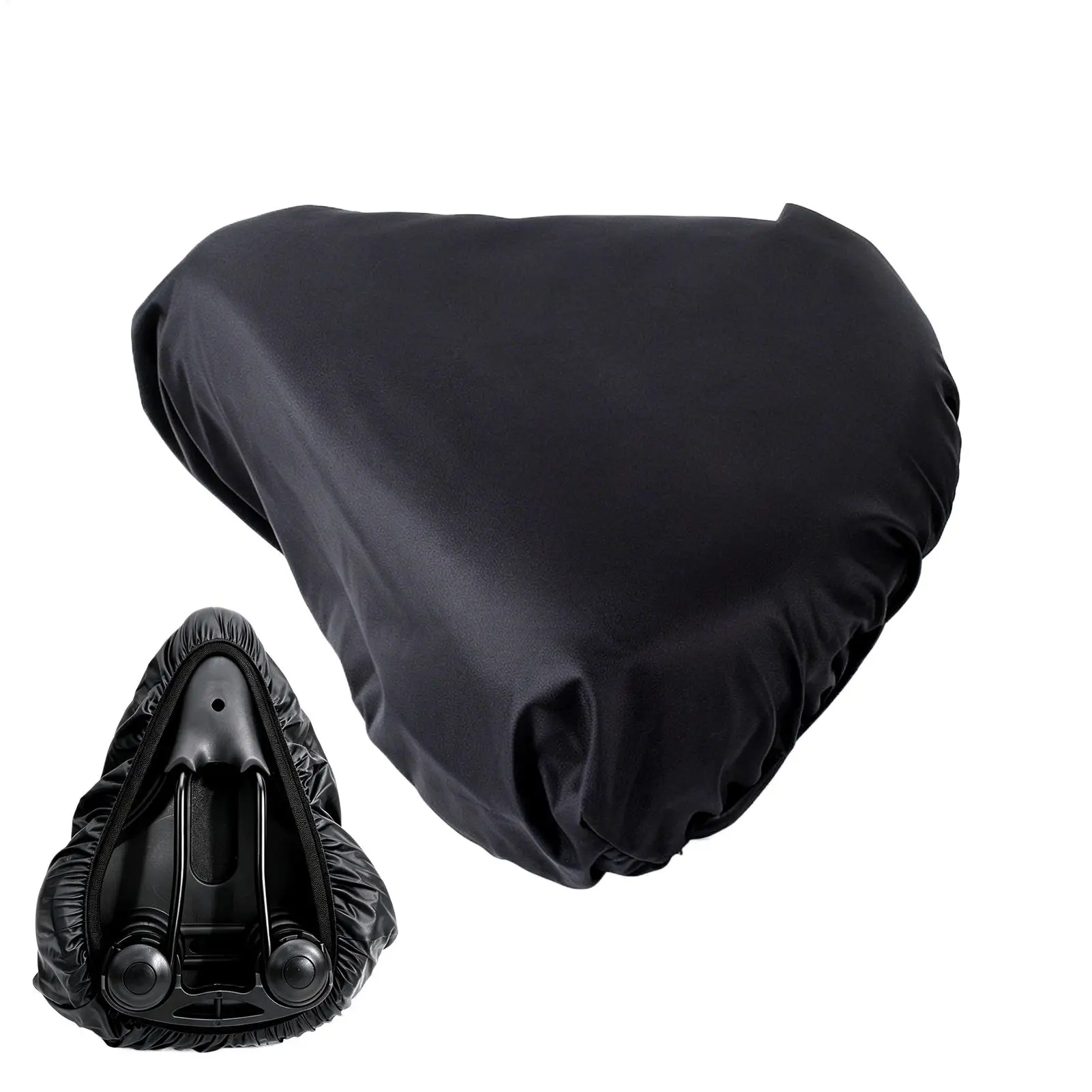 Bike Seat Rain Cover Waterproof Bicycle Saddle Shield Bike Seat Rainproof Cover for Outdoor Commuting Leisure Daily Camping