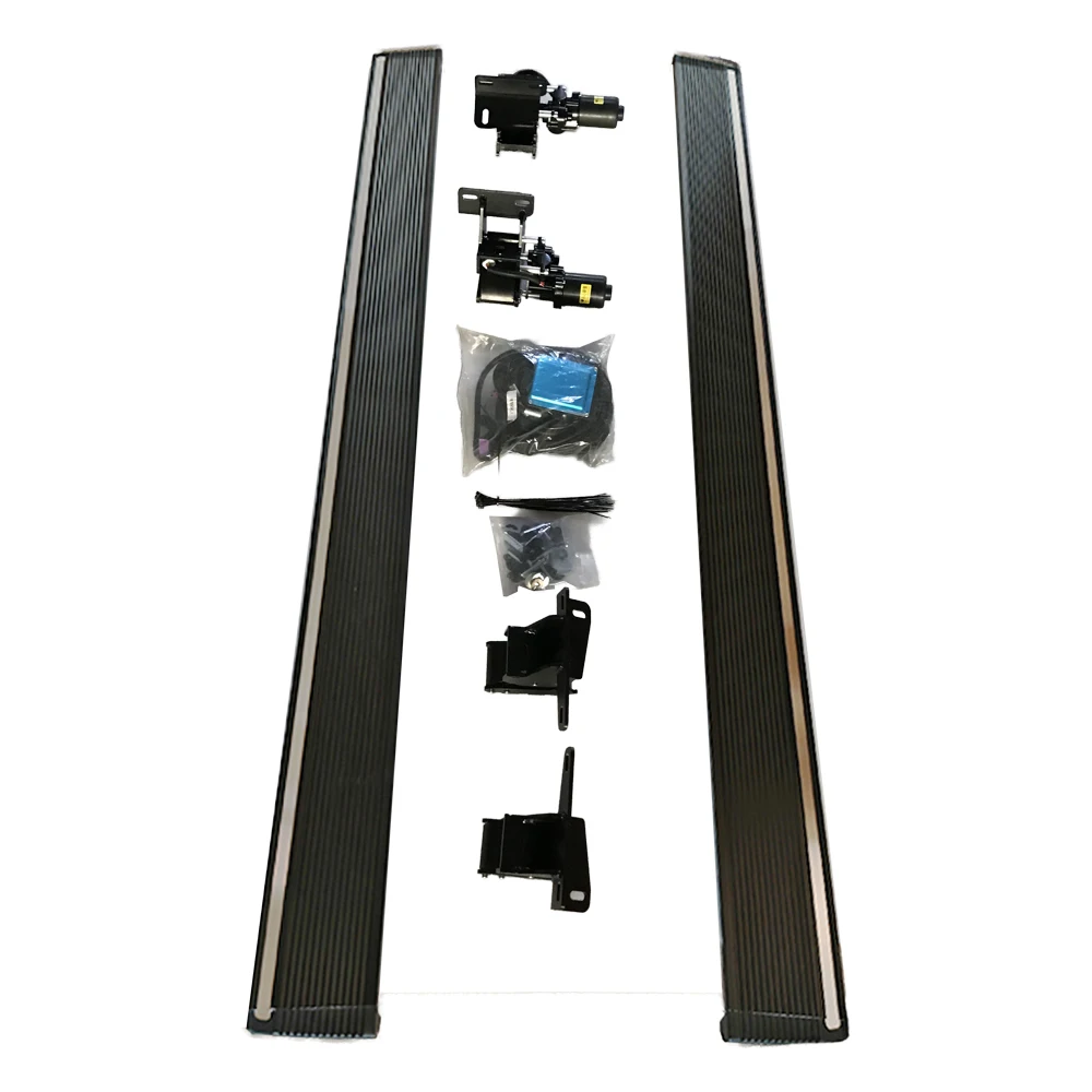 

New Design Chevrolet Silverado GMC Sierra Crew Cab Running Board Electric Side Steps Fast Automatic Reflection Aluminum