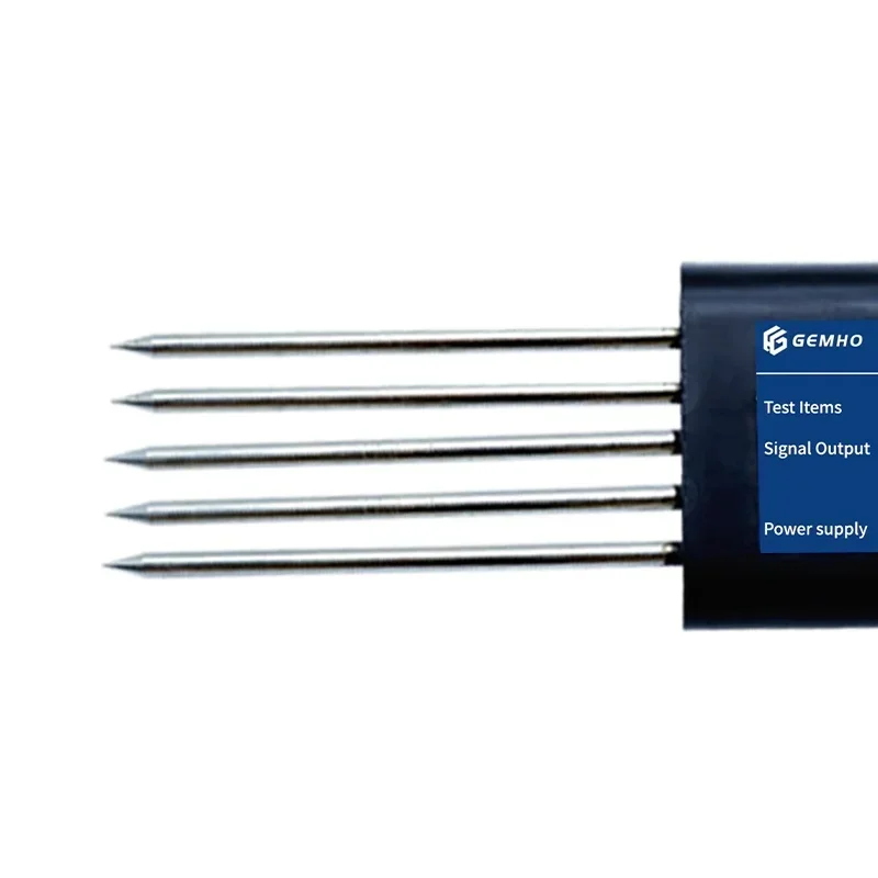 

In Stock RS485 Modbus Output Smart Agriculture 7 in 1 EC Conductivity PH NPK Temperature Moisture Soil 5 Pin Sensor