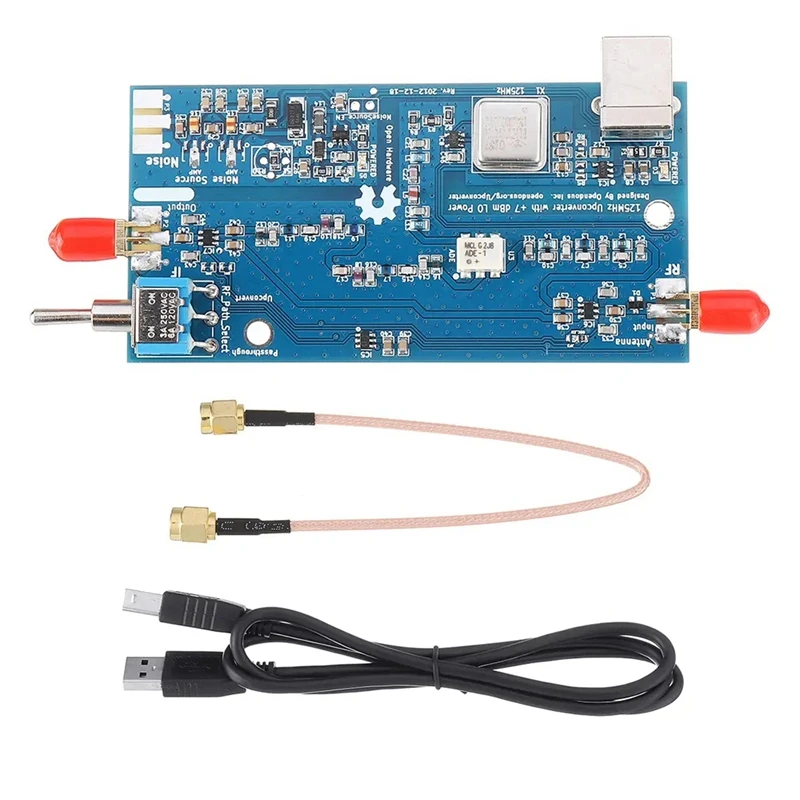 SDR Upconverter 125 МГц ADE для RTL2832 + R820T2 приемник для Hackrf One макетная плата