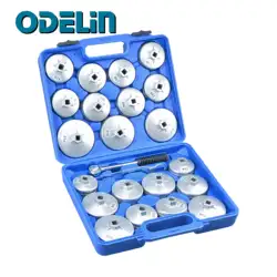 23pcs Alumínio Filtro De Óleo Cap Wrench Remoção Set Para Ford BMW AUDI VW Toyota