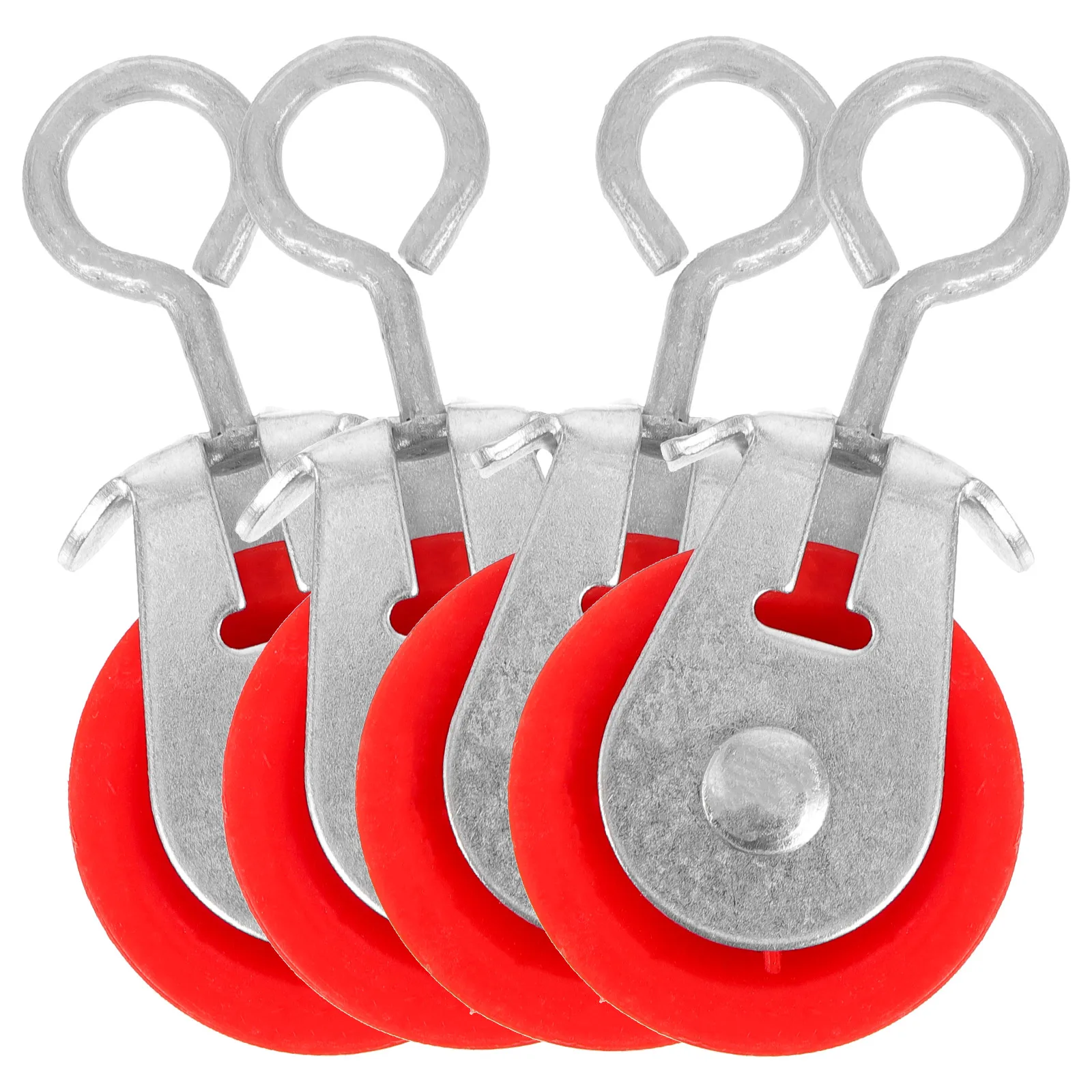 

4 Pcs Greenhouse Pulley Accessories Sturdy Supplies Compact Wheel Part Professional Vent Multi-use