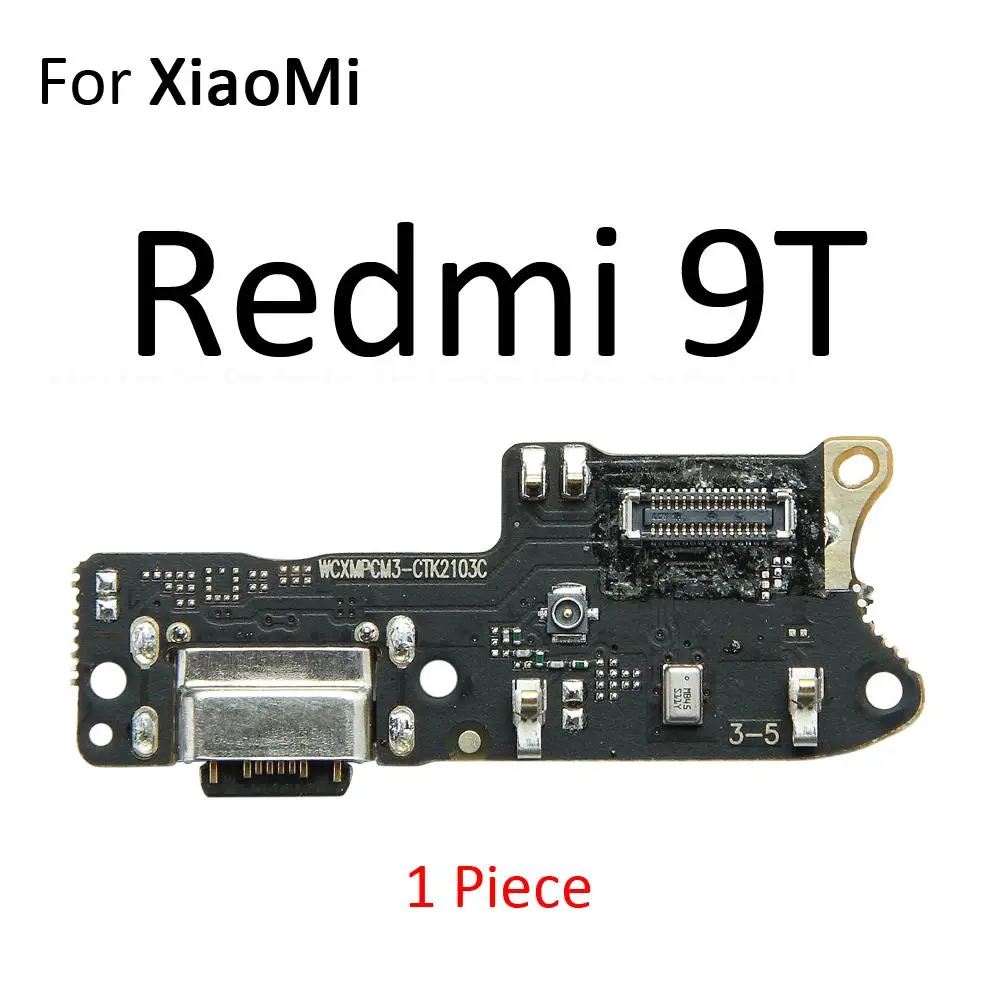 Charging Port Connector Board Parts Flex Cable With Mic For Xiaomi Redmi 9 9i 9C NFC 9A 9T 8 8A 7 7A Power India