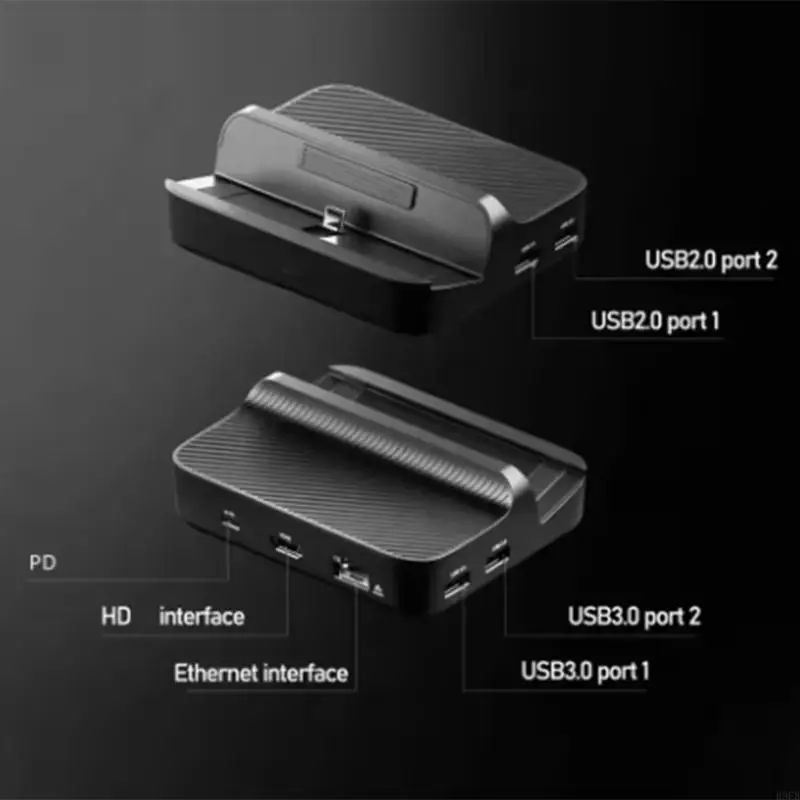 

H9EB Travel Friendly Expansion Dock Improving Immersive Gameplay for Retroid Pocket 5