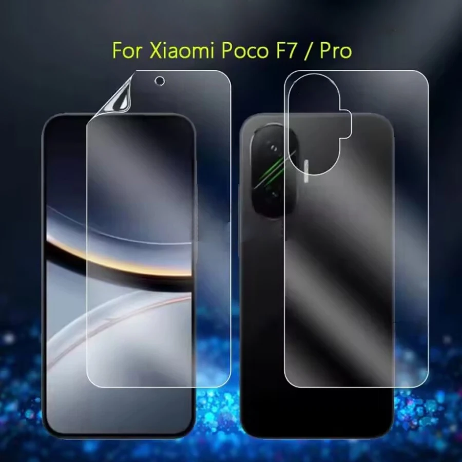2 Piezas de Película Hidrogel Mate para POCO X8 Pro Max F8 F7 Pro Ultra F6 F5 Pro, Protector de Pantalla para POCO X7 X6 M8 M7 M6 Pro, Película Suave
