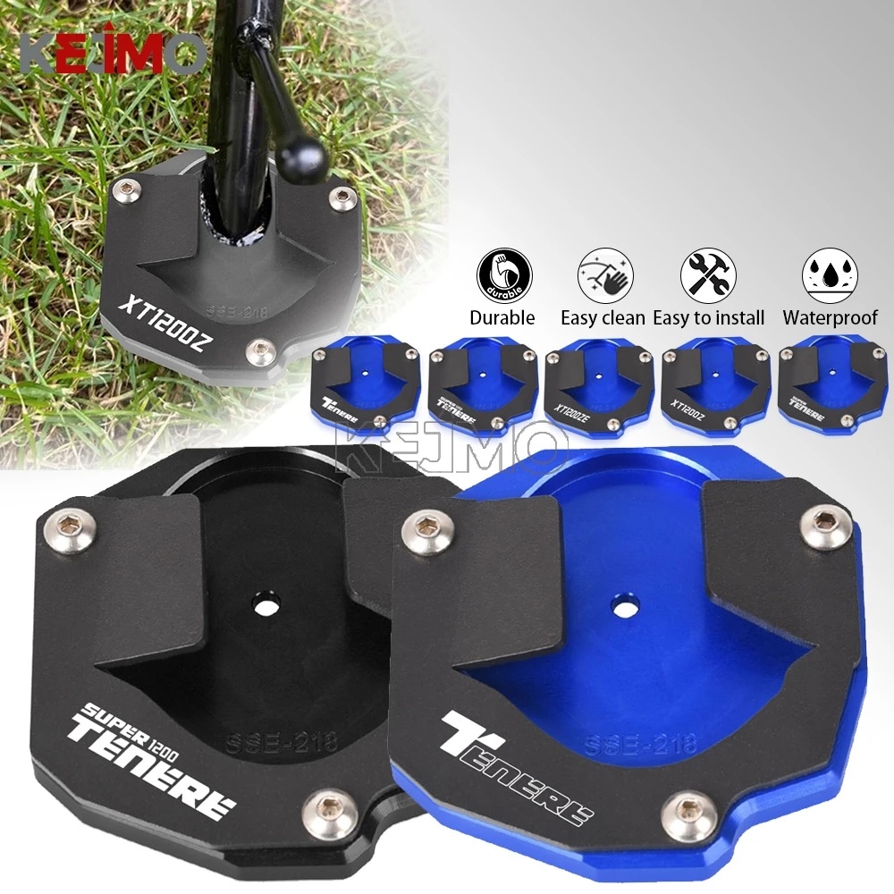 Motorcycle Side Stand Enlarge Plate Kickstand Extension For yamaha Super Tenere 1200 XT1200Z / XT1200ZE Z ZE 2014-2022 2021 2020