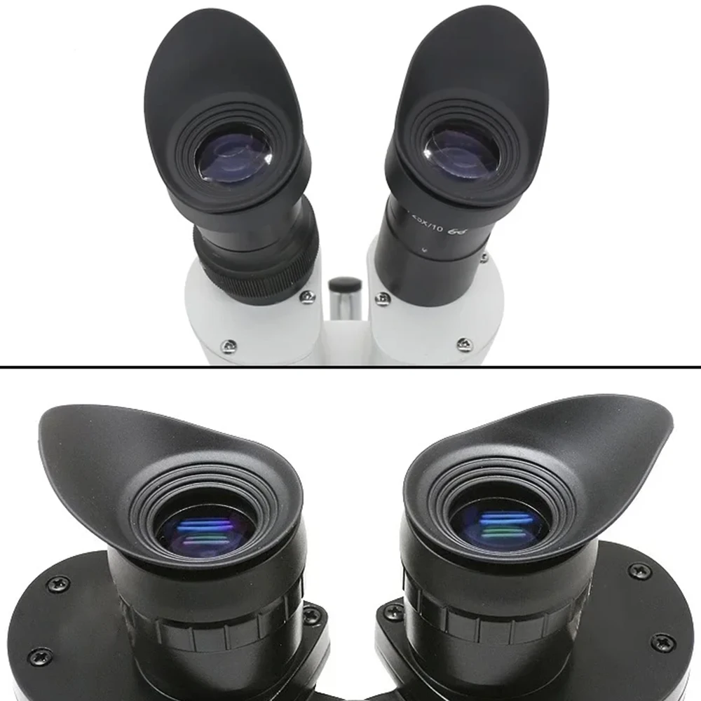 A Pair of Binoculars Rubber Eyepiece Eye Shield Cups Eye Guards Inner Diameter 40 mm Microscope Eye Cups Olympus Suitable