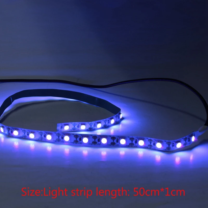 UVC Germicidal Disinfection Light Bar 5V Bactericidal Lamp Mites Light Strips LED Strip Light 50X1cm