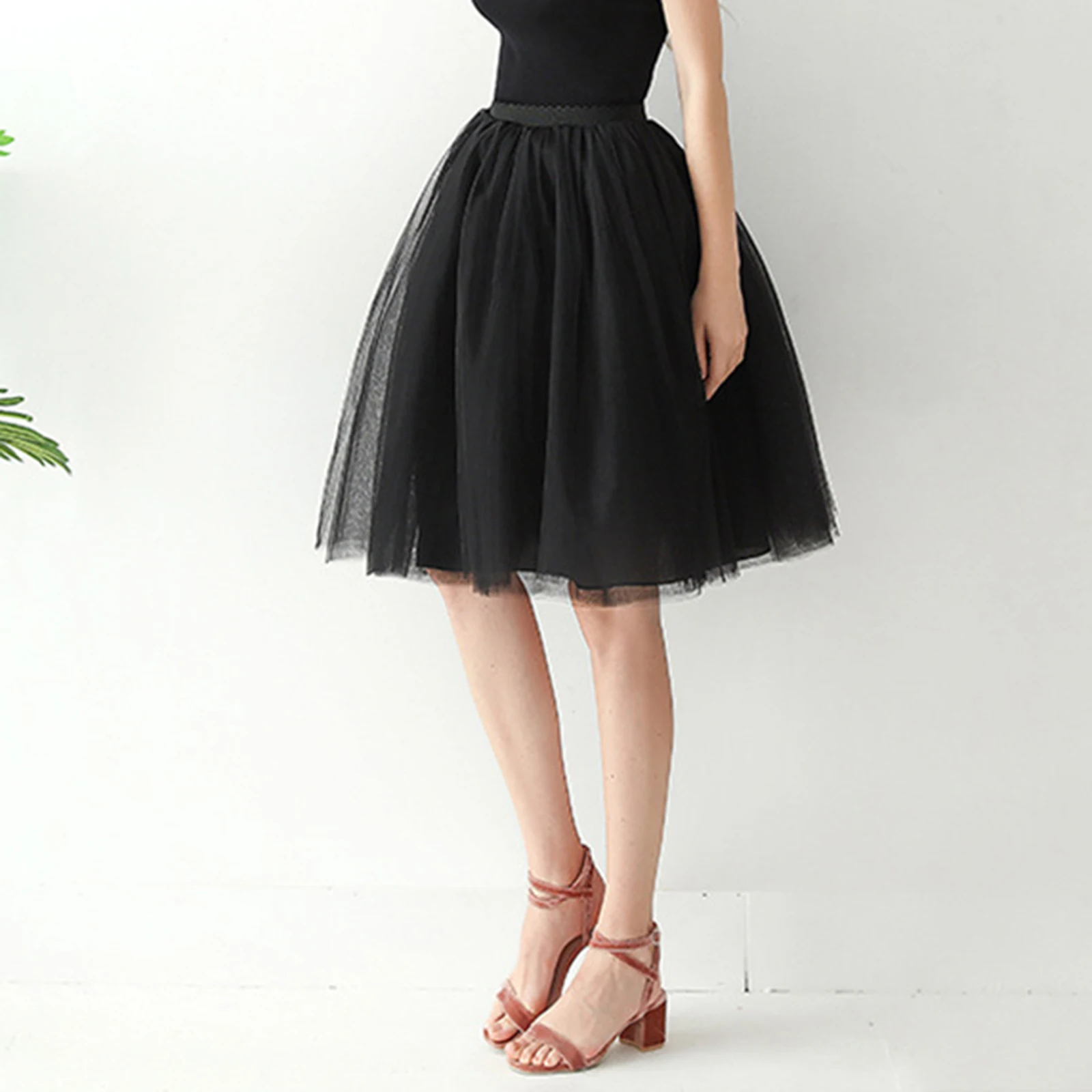 Womens Tulle Skirt Tutu Underskirt Short Gown Ballet Dance Dress Evening Dress Occasion Performance Skirts