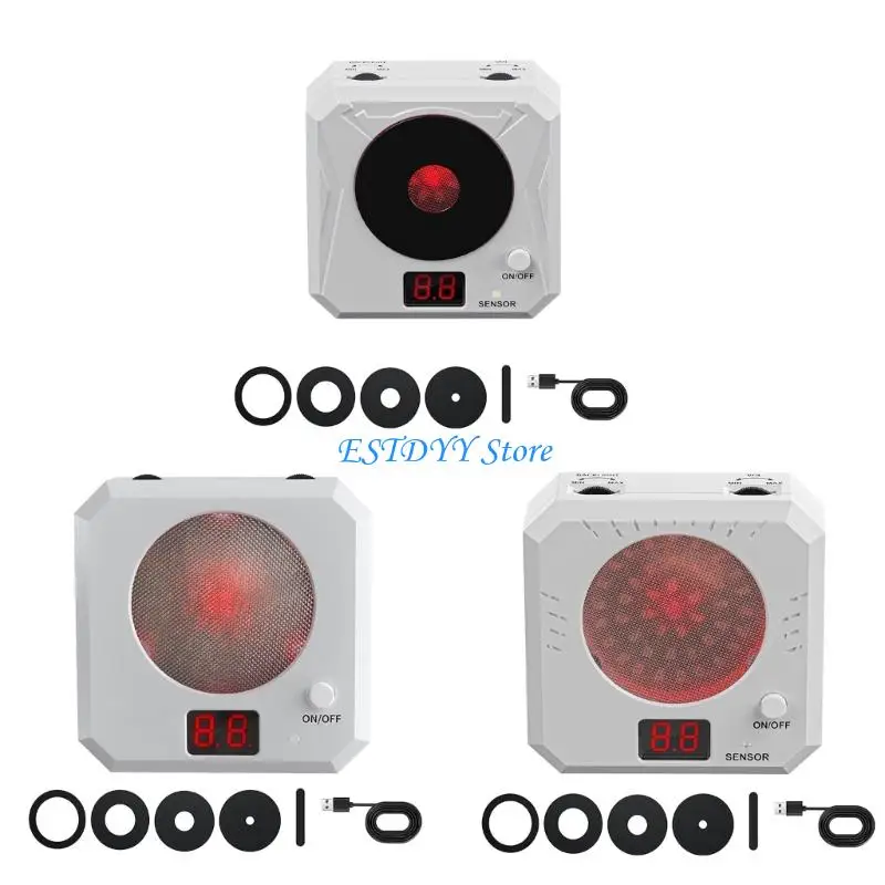 G6DE التعريفي أهداف التسجيل الإلكترونية قابل للتعديل لعبة ممارسة الرماية مع المؤثرات الصوتية معدات لعبة التدريب دائمة