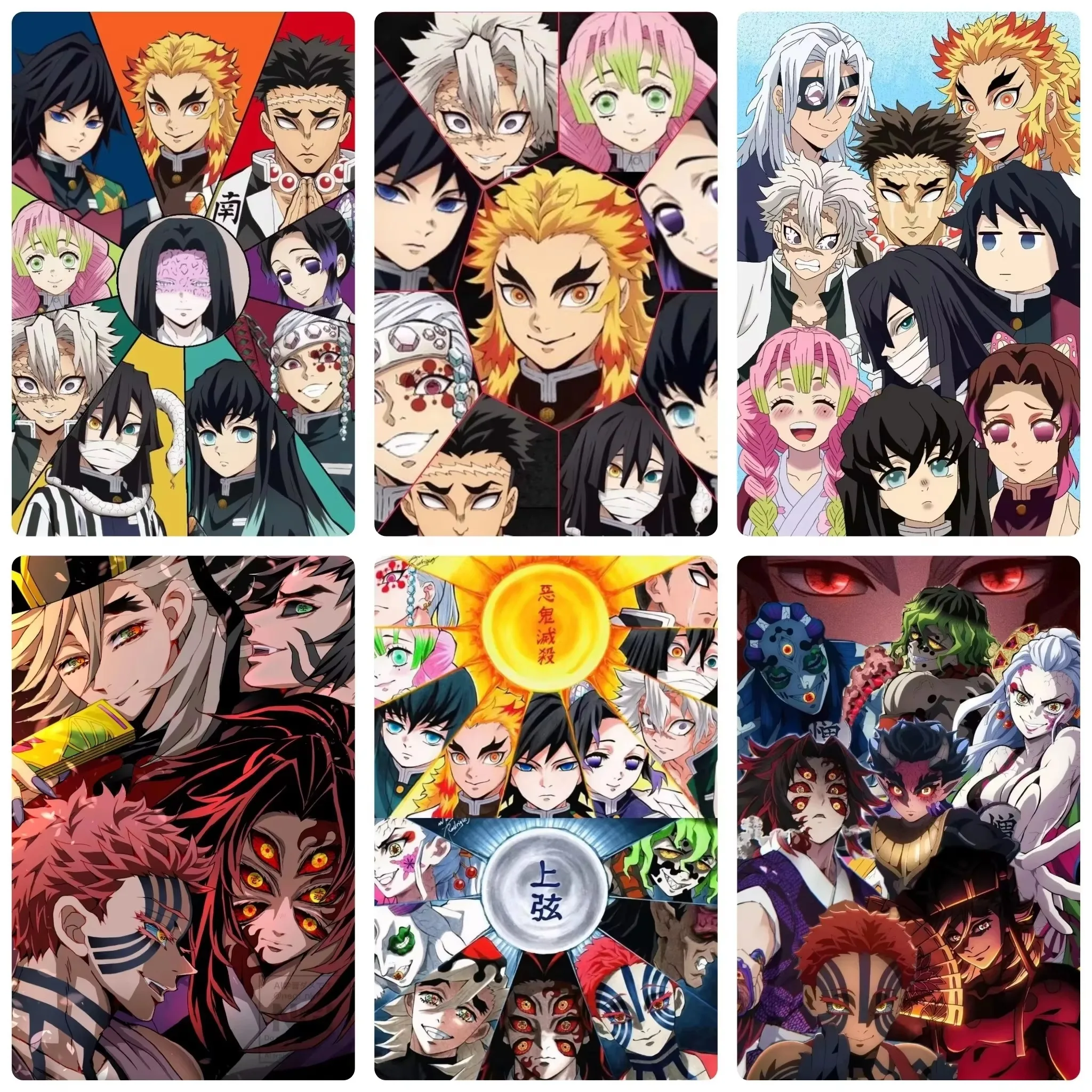 1000 Pieces Jigsaw Puzzle Demon Slayer Anime Group Bold Contrast For Adults Great Weekend Relaxation And Family Fun
