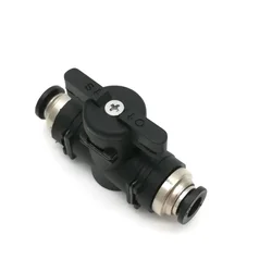 6mm DIY CO2 Generator Snelle Gezamenlijke Klep Aquarium Handstroom Regelklep Buis Aquarium CO2 Systeem Luchtbuis Snelle Pijp Klep