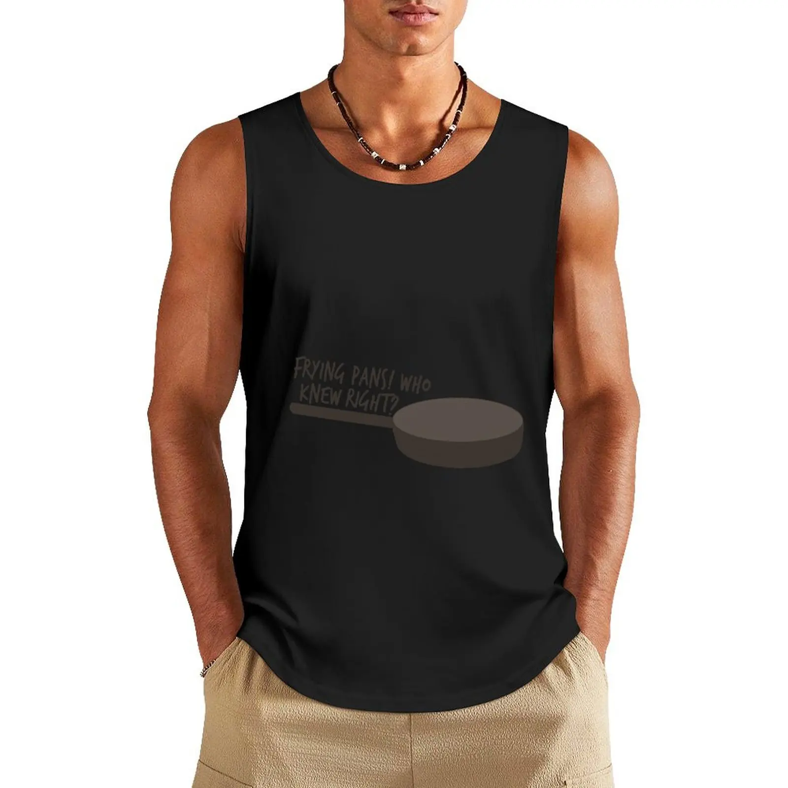 

Frying Pans! Tank Top Vest new in tops & t-shirt summer