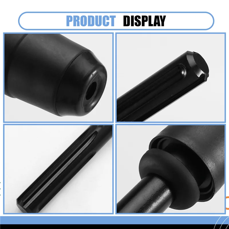 

【Favorite!】Five-Hole To Four-Hole Conversion Rod Chuck Black Electric Hammer Converter Conversion Rod