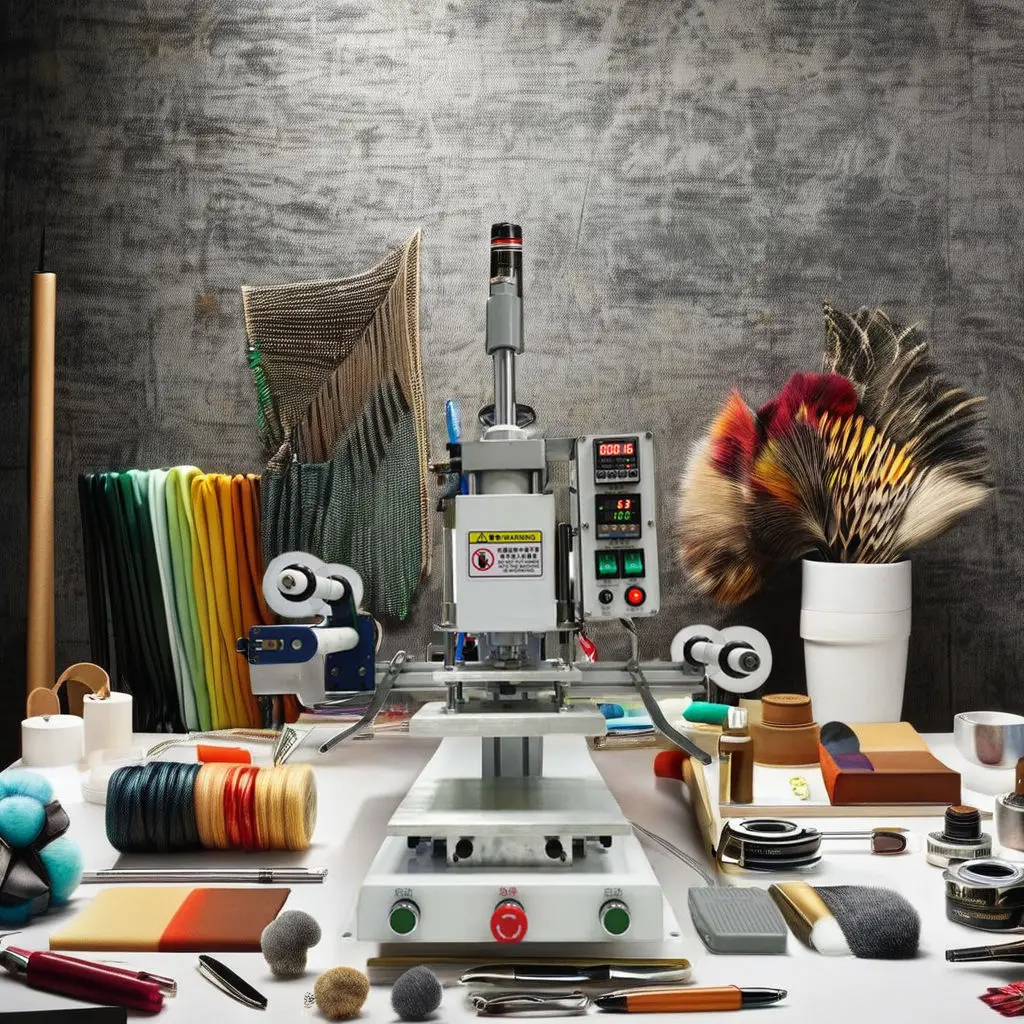 

WL-DT03D Automatic Paper Hot Stamping Machine Pneumatic Digital Bronzing Machine For PVC Leather Wood LOGO Brand Hot Pressing