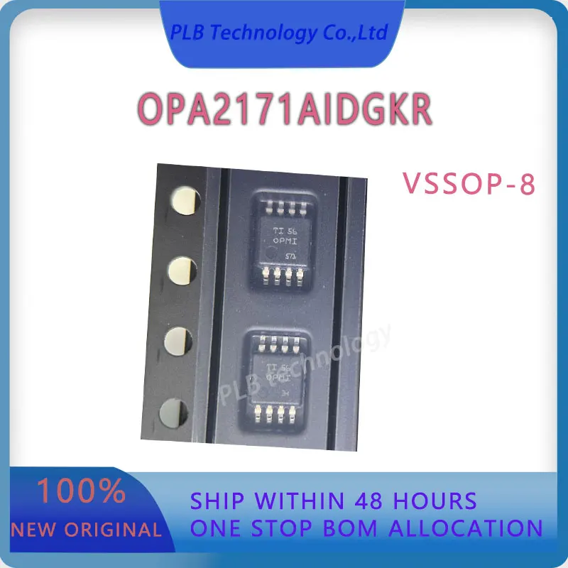 

5PCS/LOT OPA2171 OPA2171AIDGKR VSSOP-8 Dual 36V 3MHz Low-power Operational Amplifier Stock Original New