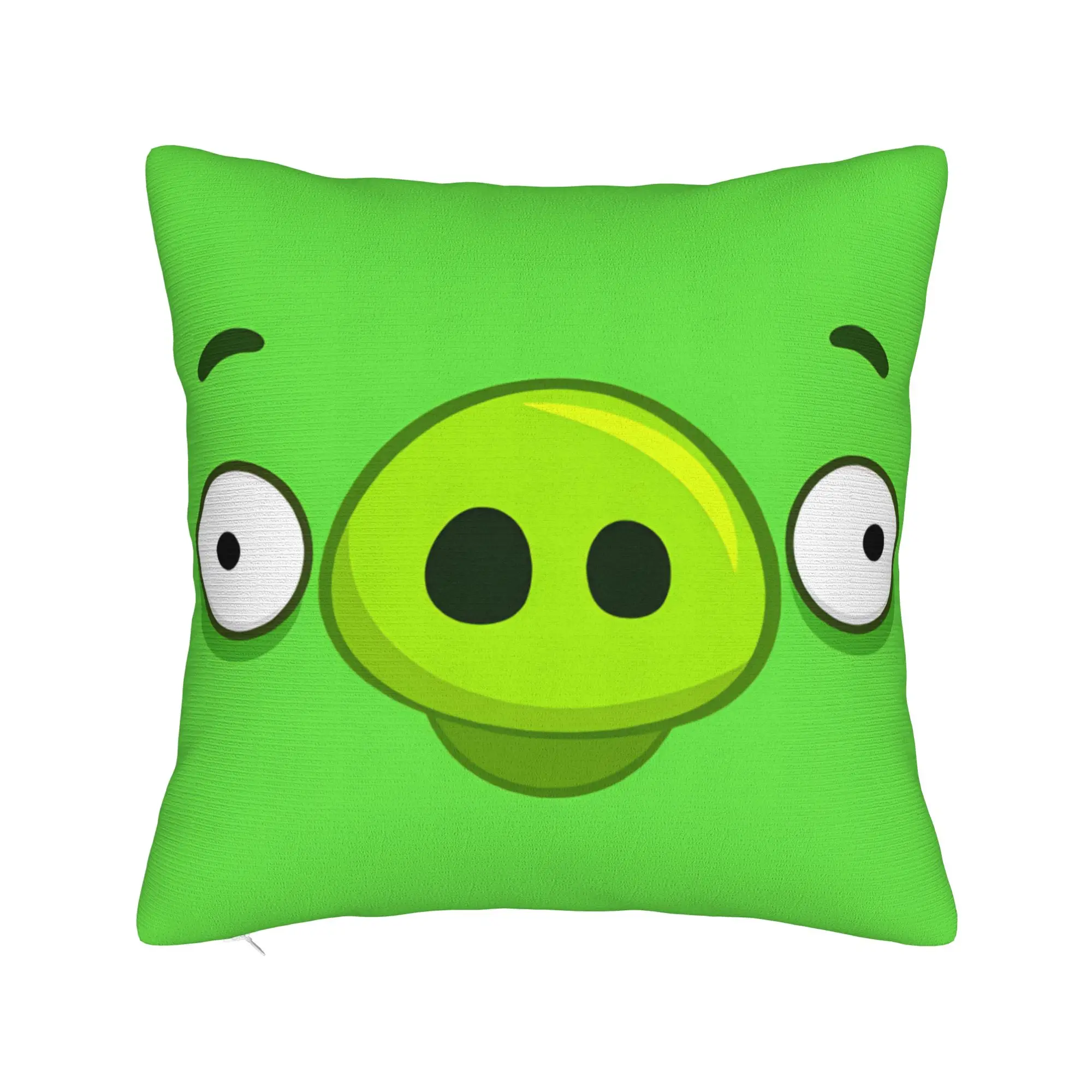 Pillow Case An Angry Pig Face With Two Eyes Cartoon Face Meme Design  Pillow Cover For Wedding Party Home Decor Pillowcases