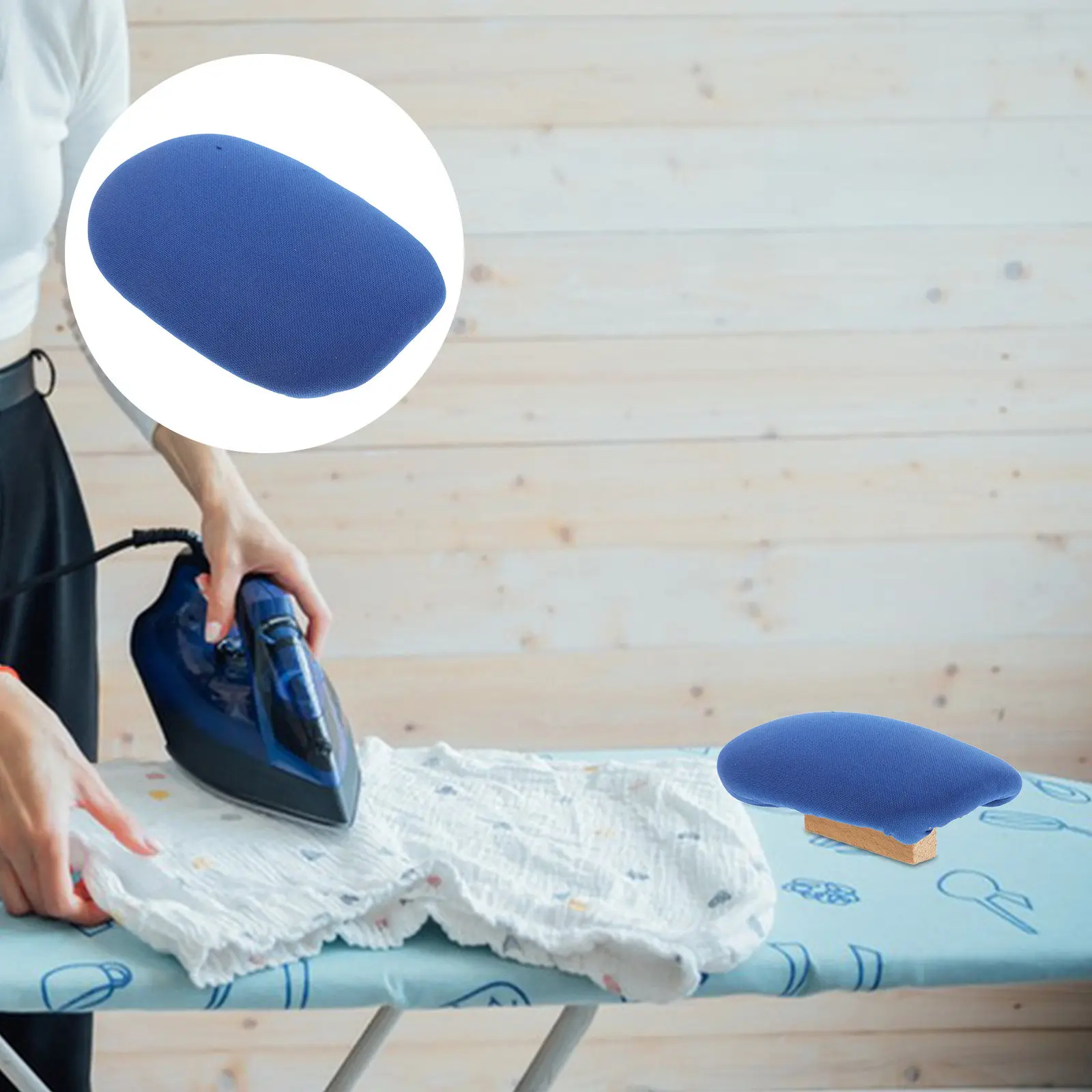 Portable Heat-Resistant Handheld Ironing Pad for Travel & Quick Wrinkle Removal