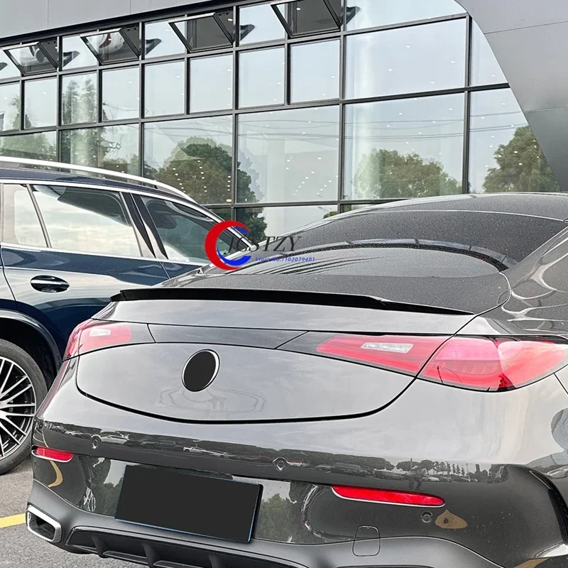 Rear Trunk Roof Spoiler Tail Wing Body Kits Trunk Lid Exterior For Mercedes-Benz CLE Coupe C236 CLE260 CLE53 CLE300 CLE450 2024