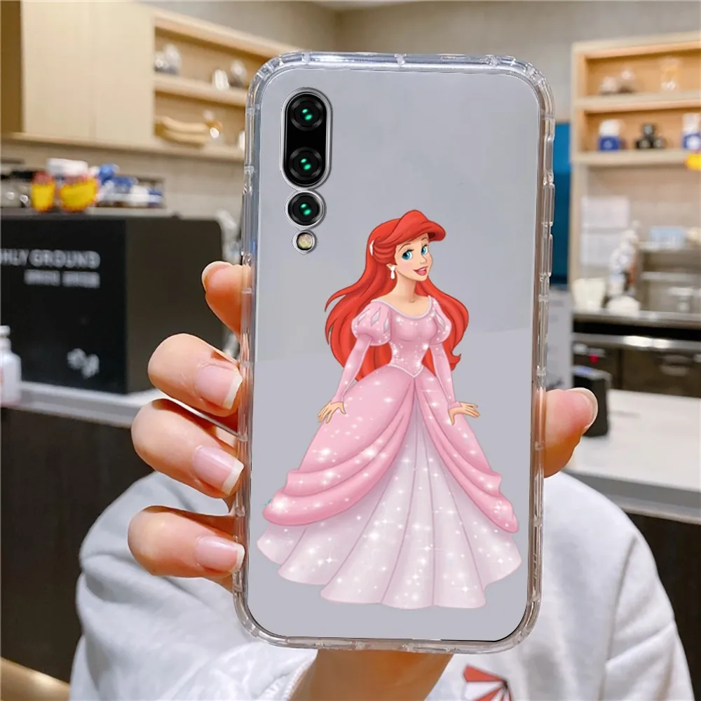 Disney Princess Phone Case For Xiaomi 11 Redmi Note 11 5G 8T 9A 9 10T Note8Pro Note9 12SUltra Transparent Case