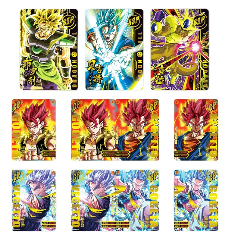 Dragon Ball Cards Booster Box TCG Rare Trading Card Game Son Goku Saiyan Vegeta Collection Card Children Gift Toy