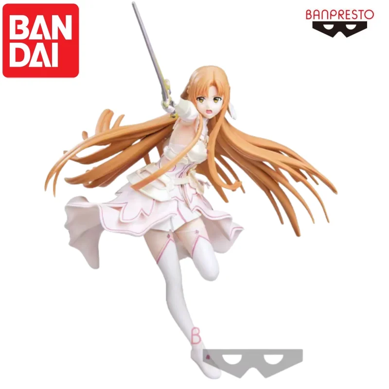 

Bandai в наличии, оригинальная кукла Banpresto Юки Асуна, новая фигурка в штучной упаковке, анимационные периферийные устройства, персонажи аниме, гараж
