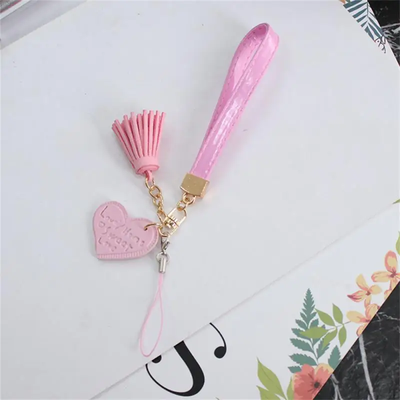 Lanyard Durable Color Simple Pendant Handmade Accessories Love Practical Fashion Mobile Phone Peripherals Short Portable Mini