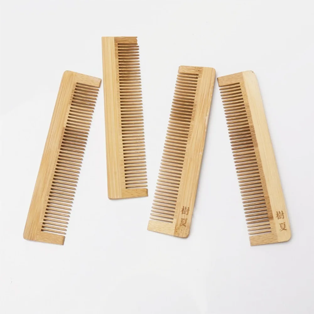 Bamboo Wooden Comb Natural Portable Head Massage Hair Care Comb Hair Care Anti-static Massage Hair Combs