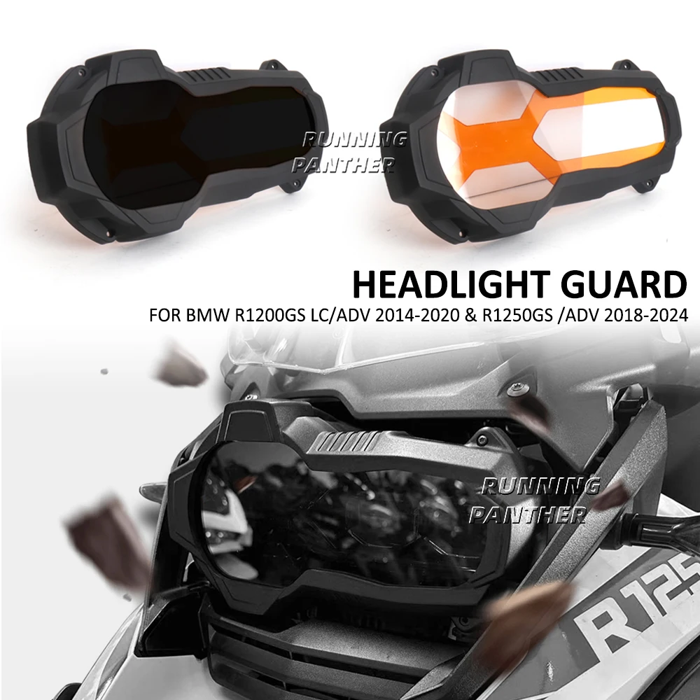 

Motorcycle Head Light Headlight Guard Protection Cover For BMW R1200GS R 1200 GS LC ADV 14-20 R1250GS R 1250 GS Adventure 18-24