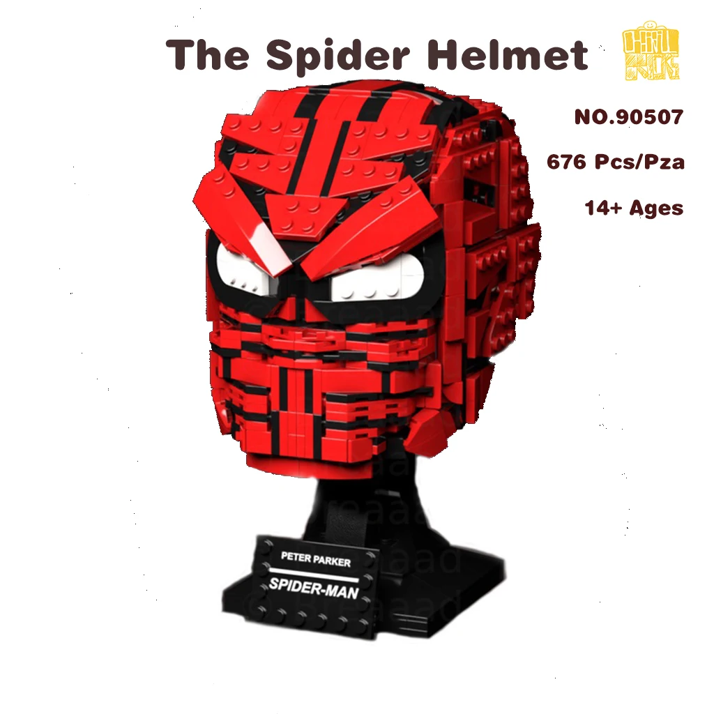 

MOC-90507 The Helmet Model With PDF Drawings Building Blocks Bricks Kids DIY Toys Birthday Christmas Gifts