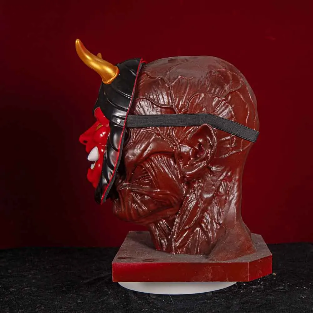 Masque fantôme japonais Hannya Halloween mascarade Cosplay fête horreur fantôme Hannya masque Hanya masque femmes hommes accessoires de maquillage masque