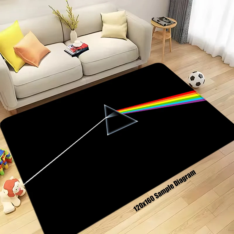 Interior Rugs Rock Band Foot Carpets Entrance P-Pink Floyd Doormat Bedside Floor Mats Corridor Carpet Anti Slip Home Bedroom Rug