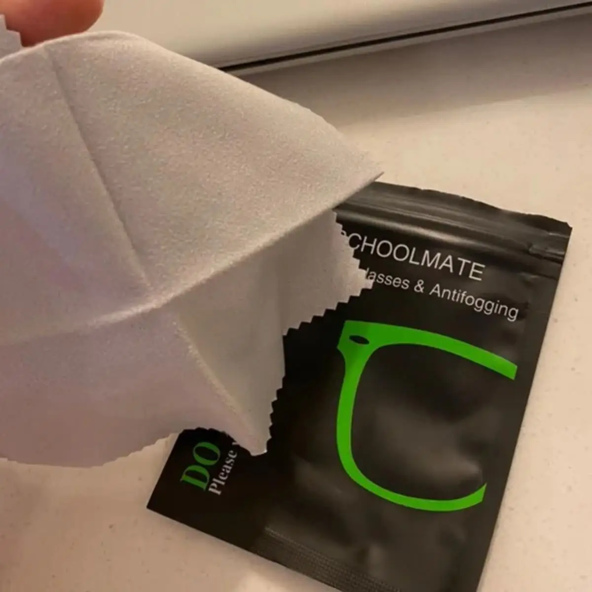 10pc/set Anti-Fog Cloth, Winter Lens Anti-Fog Cloth, Reusable, Microfiber Anti-Fog Glasses Cloth，Glasses Cleaning Wipes