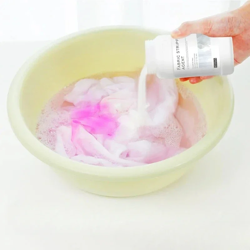 300/100g Clothes Bleaching Powder White Clothing Brightener Reducing Agent Rinse Clothing Dyeing Oil Stain Remover LAVIE LIFE