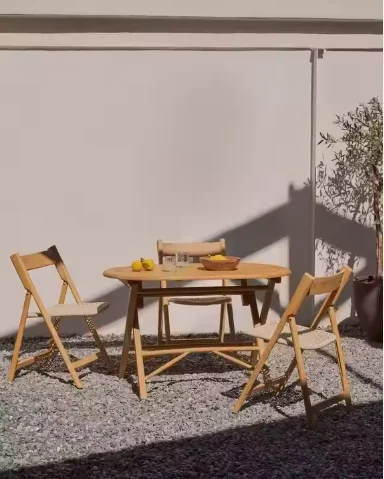 I  Well Beauty New Arrival Outside Wooden Furniture Resort Restaurant Patio Dining Wood Garden Outdoor Table