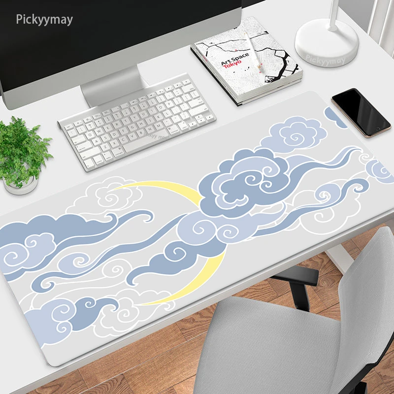 

Clouds Art Mouse Pad Chinese Style Mousepad Office Computer Desk Mat Accessories Carpet Mause Keyboard Mausepad Pc Table Teclado