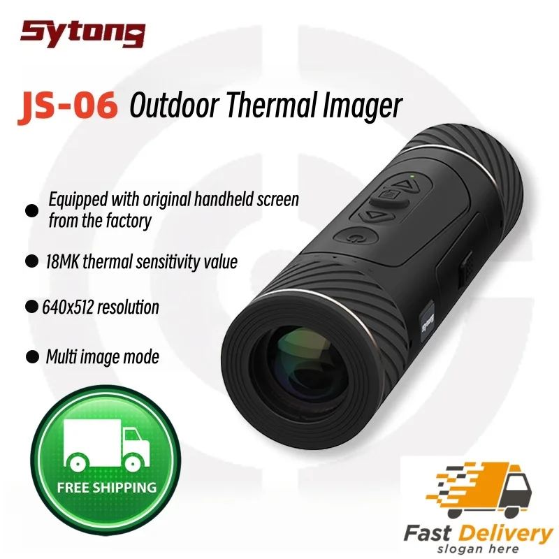 

Sytong JS06-35 JS06-25 Ручной тепловой монокуляр с разрешением 640*512 и объективом 35 мм для наружного прицела