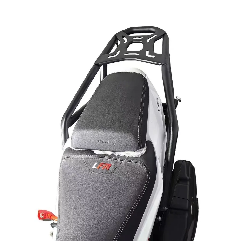 Thickened Rear Luggage Rack Modification Parts with Grab Handle for QJMOTOR Little Hero QJ150-7E
