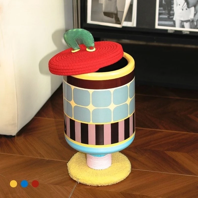 

Trash can household new high-value kitchen living room bedroom toilet large cartoon cute creative