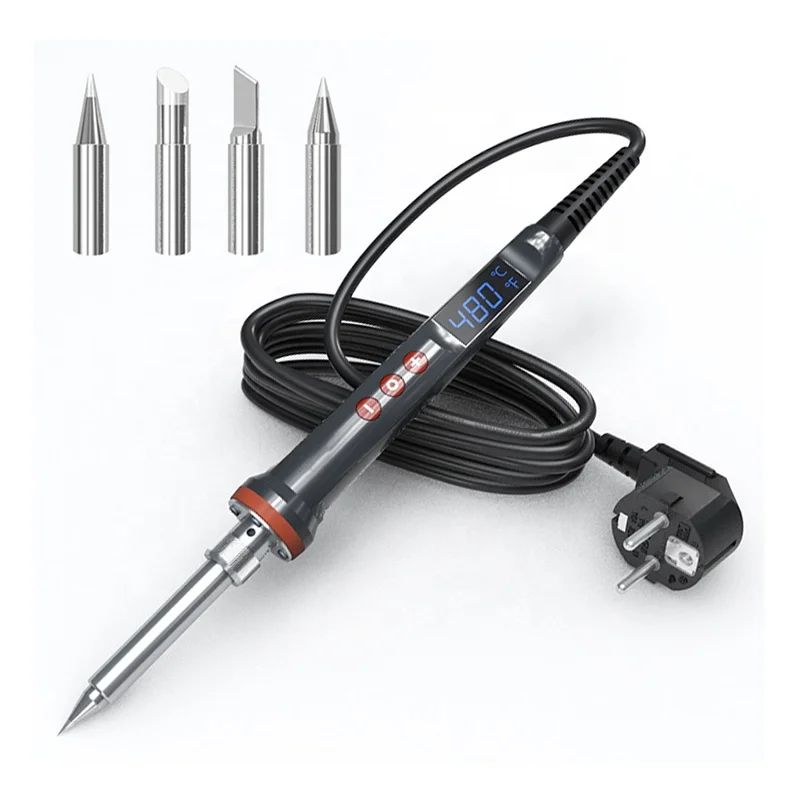 200W LCD Digital Display Electric Soldering Irons Switch Sleep Function Convenient Hand Kit Cautin For Soldering
